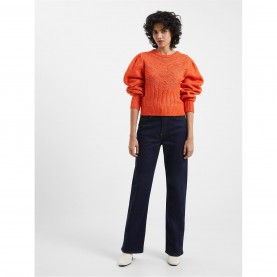 пуловер,дамски,плетени,дрехи,french,connection,kitty,recycled,jumper,60,mandarin,red