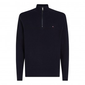 мъжки,пуловери,tommy,hilfiger,structure,zip,mock,desert,sky