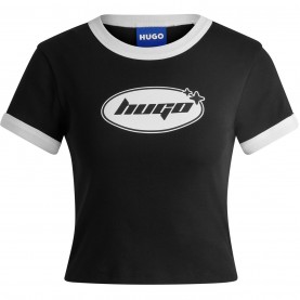 бебешка,тениска,дамски,топове,hugo,baby,ringer,t,shirt,black