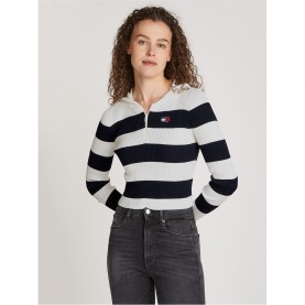 дамски,плетени,дрехи,tommy,jeans,tj,s,quarter,zip,hd,sw,ld44,ancient,white