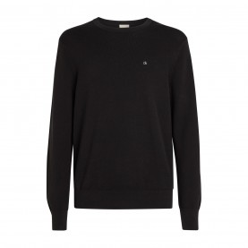 блуза,мъжки,пуловери,calvin,klein,micro,pique,structure,sweater,ck,black