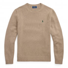 Блуза Polo Ralph Lauren Crew Neck Knit Sweater - Bronze Melange блуза,мъжки,пуловери,polo,ralph,lauren,crew,neck,knit,sweater,bronze,melange