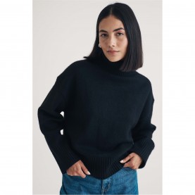 пуловер,дамски,плетени,дрехи,nobodys,child,turtleneck,jumper,black