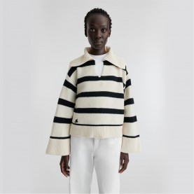 дамски,плетени,дрехи,axel,arigato,clio,crop,polo,black,white
