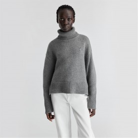 дамски,плетени,дрехи,axel,arigato,remain,rollneck,grey,melange