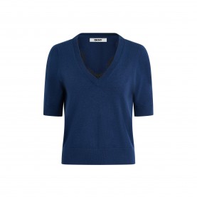 DKNY Nk Lace Trim Ld64 - Intrepid Blue dkny,nk,lace,trim,ld64,intrepid,blue