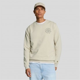 блуза,облекла,на,разпродажба,мъжки,блузи,lyle,and,scott,stamp,crewneck,sweatshirt,cream