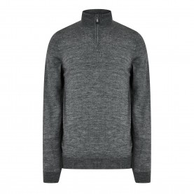 тениска,lyle,and,scott,men,s,eagle,knitted,t,shirt,mid,grey,marl