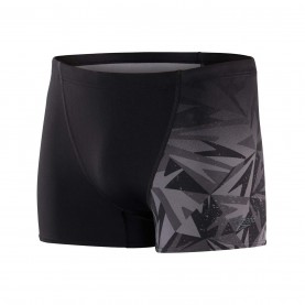 Къси панталони Speedo Allover V-Cut Aquashorts - Black Grey къси,панталони,мъжки,къси,панталони,speedo,allover,v,cut,aquashorts,black,grey