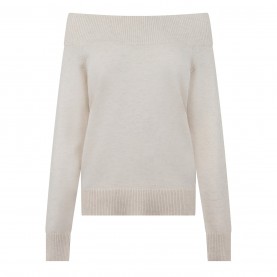 пуловер,дамски,плетени,дрехи,biba,biba,knitted,bardot,jumper,whitecap,grey