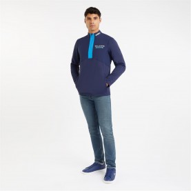 мъжки,екипи,umbro,williams,racing,half,zip,fleece,peacoat,blue