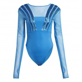 adidas Originals adidas Santiago Bodysuit Womens - Blue дамски,топове,adidas,originals,adidas,santiago,bodysuit,womens,blue