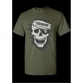 тениска,дамски,тениски,дамски,топове,goonies,print,t,shirt,99,skull,logo