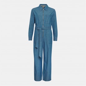 дамски,летни,гащеризони,barbour,emmie,denim,jumpsuit,chambray