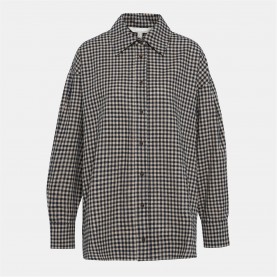 Barbour Adaline Linen Shirt - D Navy/L Sand дамски,ризи,barbour,adaline,linen,shirt,d,navy,l,sand