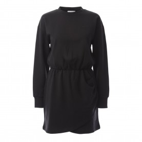 Рокля Boss C Ettic Dress - Black рокля,дамски,поли,и,рокли,boss,c,ettic,dress,black