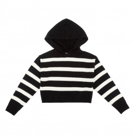 Суичър Miso Girls Knitted Hoody - Multi суичър,детски,горнища,с,качулка,miso,girls,knitted,hoody,multi