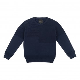 плетена,блуза,промоция,на,зимни,облекла,firetrap,boys,long,sleeve,crew,neck,knitted,top,navy