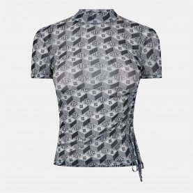 Бебешка фланелка с къс ръкав Hugo Women's Short Sleeve Slim Fit Baby Tee - Open Misc бебешка,фланелка,с,къс,ръкав,дамски,топове,hugo,women's,short,sleeve,slim,fit,baby,tee,open,misc