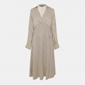 рокля,дамски,поли,и,рокли,french,connection,women's,candice,a,line,dress,black,cream