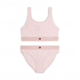 Tommy Hilfiger Kids Bikini Set - Palm Pink 0JW tommy,hilfiger,kids,bikini,set,palm,pink,0jw