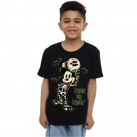 Тениска Disney Halloween T-Shirt - Mickey Skeleton тениска,детски,3/4,панталони,детски,тениски,дамски,стоки,с,аним.,герои,disney,halloween,t,shirt,mickey,skeleton
