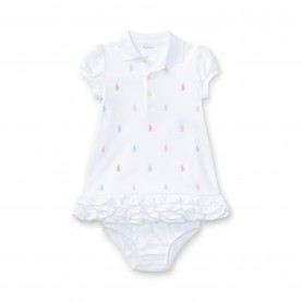 рокля,детски,3/4,панталони,polo,ralph,lauren,polo,aop,polo,dress,in63,white