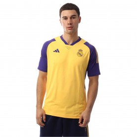 фланелка,облекла,на,разпродажба,мъжко,фитнес,облекло,adidas,real,pro,jersey,yellow