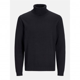 Jack and Jones Bsc Roll Neck Sn62 - Black мъжки,пуловери,jack,and,jones,bsc,roll,neck,sn62,black