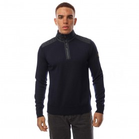 Belstaff Kilmington 1/4 Zip Sweater - Navy belstaff,kilmington,1,4,zip,sweater,navy