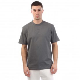тениска,мъжки,тениски,hugo,dapolino,logo,print,t,shirt,grey