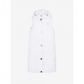 Елек Armani Exchange Long Quilted Gilet - White елек,дамски,якета,и,палта,armani,exchange,long,quilted,gilet,white