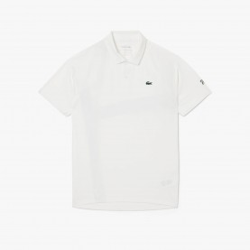 блуза,с,яка,мъжки,тениски,lacoste,novak,djokovic,on,court,polo,shirt,white