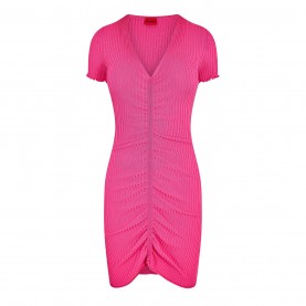 дамска,рокля,дамски,поли,и,рокли,hugo,slisery,10270354,01,mini,dress,womens,bright,pink