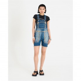 къси,панталони,дамски,летни,гащеризони,дамски,дънки,the,ragged,priest,women's,chroma,dungaree,shorts,dungarees,dirty,wash