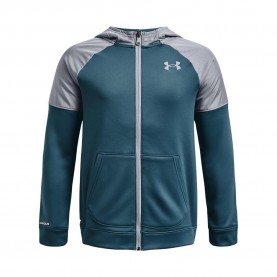 поларена,блуза,детски,якета,и,палта,under,armour,armour,fleece,grid,full,zip,top,blue