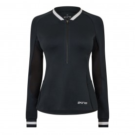 дамски,туристически,полари,дамски,полари,дамско,фитнес,облекло,дамски,облекла,за,бягане,skins,pullover,ladies,black