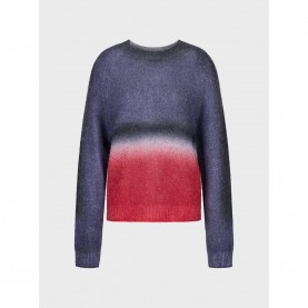 Блуза Emporio Armani Alpaca Sweater - Purple блуза,emporio,armani,alpaca,sweater,purple