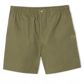 Къси панталони Lacoste Relaxed Fit Poplin Shorts - Green къси,панталони,мъжки,къси,панталони,lacoste,relaxed,fit,poplin,shorts,green