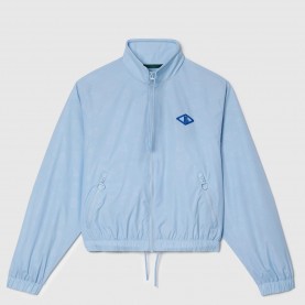 Яке Lacoste Monogram Print Track Jacket - Blue яке,дамски,якета,и,палта,lacoste,monogram,print,track,jacket,blue