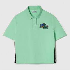 блуза,с,яка,дамски,ризи,lacoste,regular,fit,polo,shirt,green