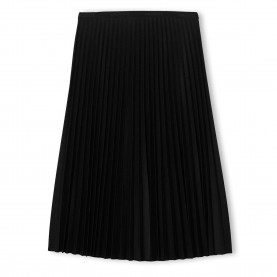 пола,lacoste,elasticated,waist,flowing,pleated,skirt,black