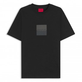 тениска,мъжки,тениски,hugo,dusplit,split,logo,t,shirt,black
