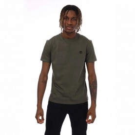 Тениска Timberland Dunstan River T-Shirt - Khaki тениска,мъжки,тениски,timberland,dunstan,river,t,shirt,khaki