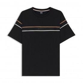 тениска,мъжки,тениски,boss,iconic,t,shirt,black