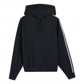 Суичър Y3 Cut Line Hoodie - Black суичър,мъжки,горнища,с,качулка,мъжки,ежедневни,облекла,y3,cut,line,hoodie,black