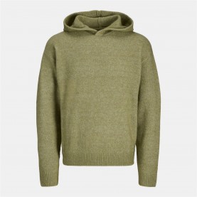 Суичър Jack and Jones Ollie Knitted Hoodie - Green суичър,мъжки,блузи,jack,and,jones,ollie,knitted,hoodie,green