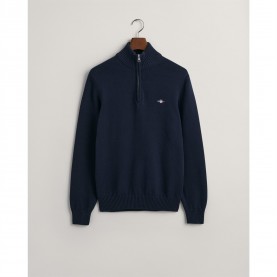мъжки,пуловери,gant,casual,cotton,halfzip,cream,s,navy,433