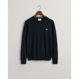зимни,аксесоари,мъжки,пуловери,gant,classic,cotton,c,neck,bordeaux,mela,evening,433
