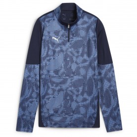 Дамско горнище с цип Puma Teamcup Training 1/4 Zip Top Wmn Drill Womens - Navy-Silver дамско,горнище,с,цип,футболни,горнища,puma,teamcup,training,1,4,zip,top,wmn,drill,womens,navy,silver